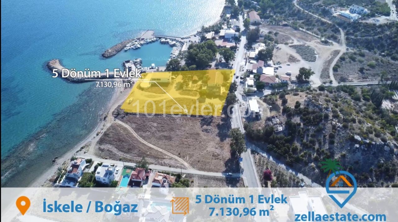 5 Decares of Land for Sale in a Great Location in Iskele