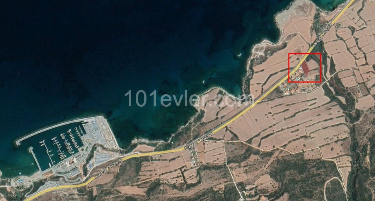 Field for Sale with Construction Permit in Yenierenköy