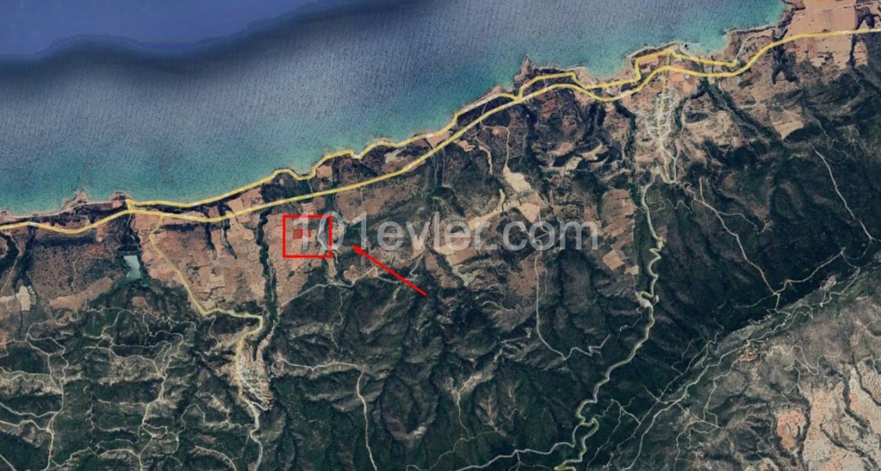 9 Decares of 3 Houses for Sale in Mersinlik 1.996 Square Foot Land ** 