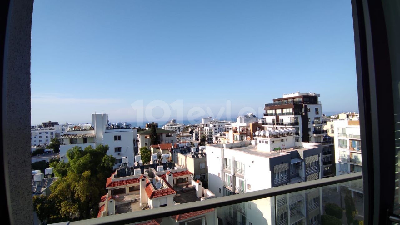 3 + 1 Apartments for Sale with Full Furniture in the Center of Kyrenia, Overlooking the Sea ** 