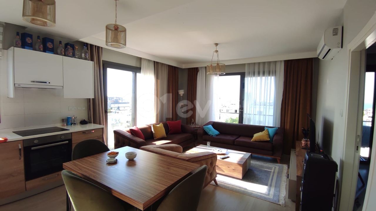 3 + 1 Apartments for Sale with Full Furniture in the Center of Kyrenia, Overlooking the Sea ** 