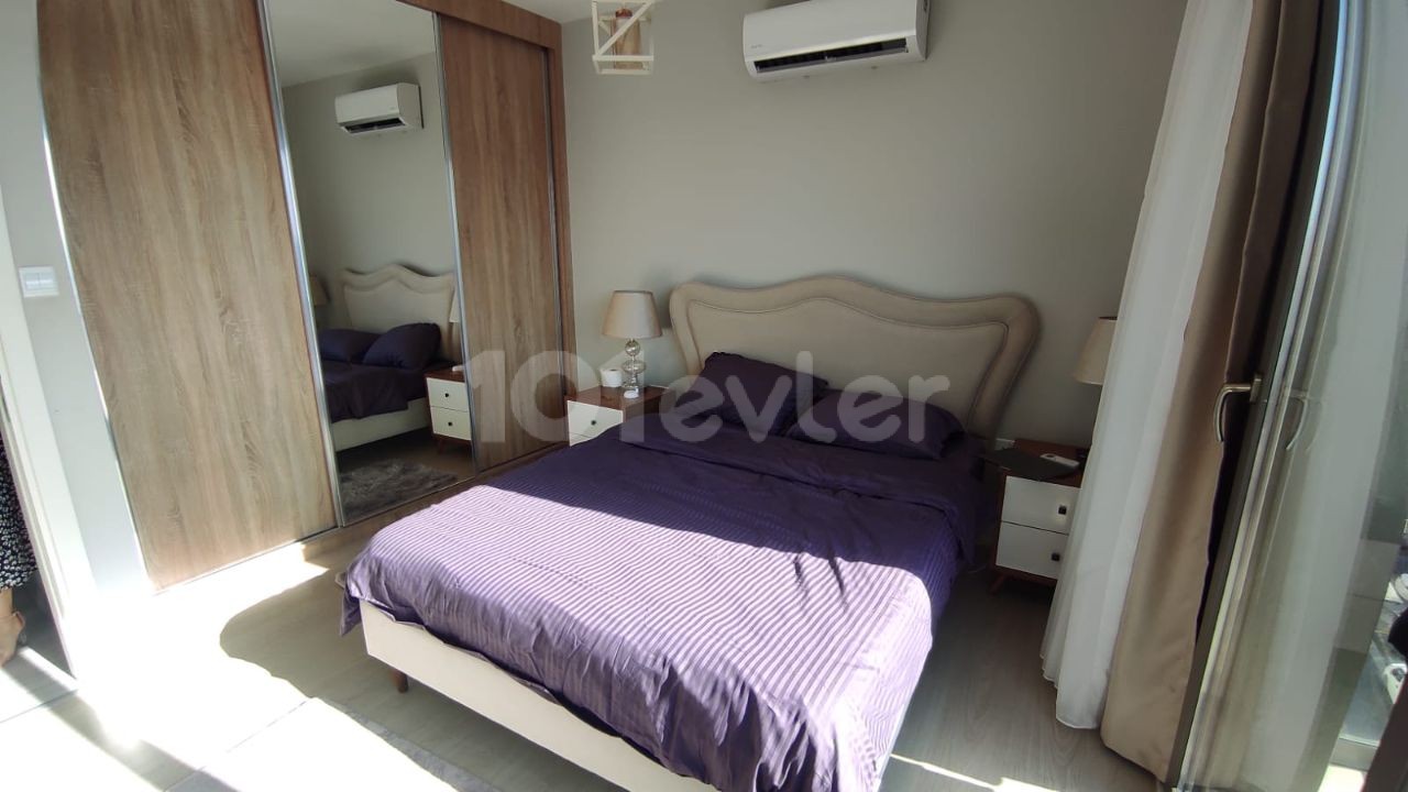 3 + 1 Apartments for Sale with Full Furniture in the Center of Kyrenia, Overlooking the Sea ** 