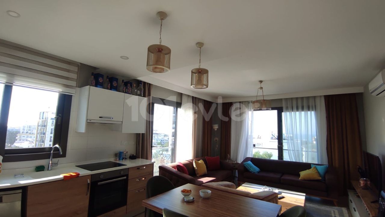 3 + 1 Apartments for Sale with Full Furniture in the Center of Kyrenia, Overlooking the Sea ** 