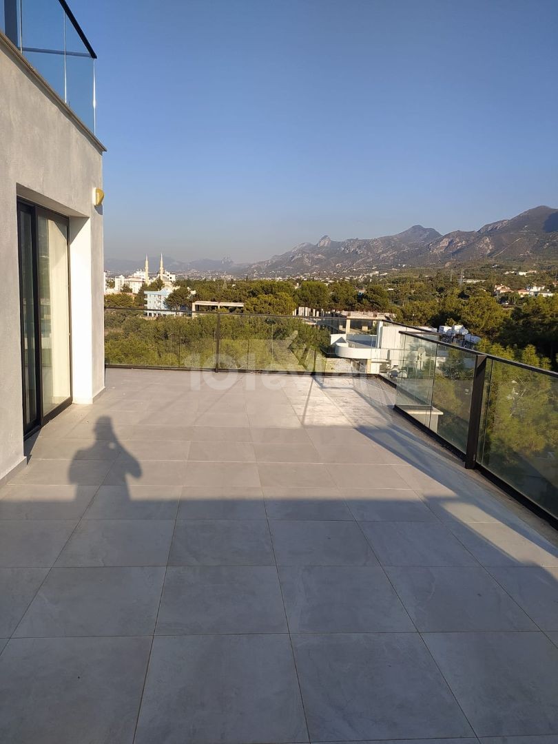 Penthouse for sale in the center of Kyrenia with mountain and sea views ** 