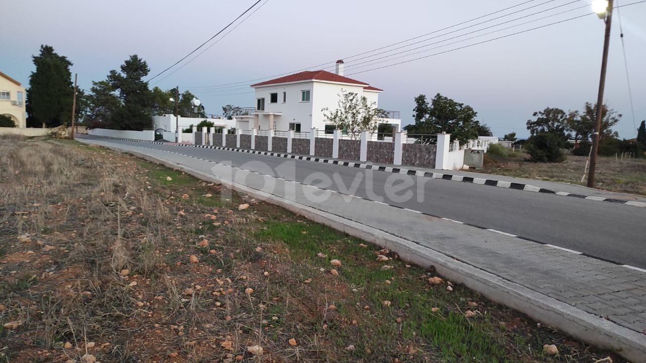 Land for sale in Iskele - Bogaztepe with sea view ** 