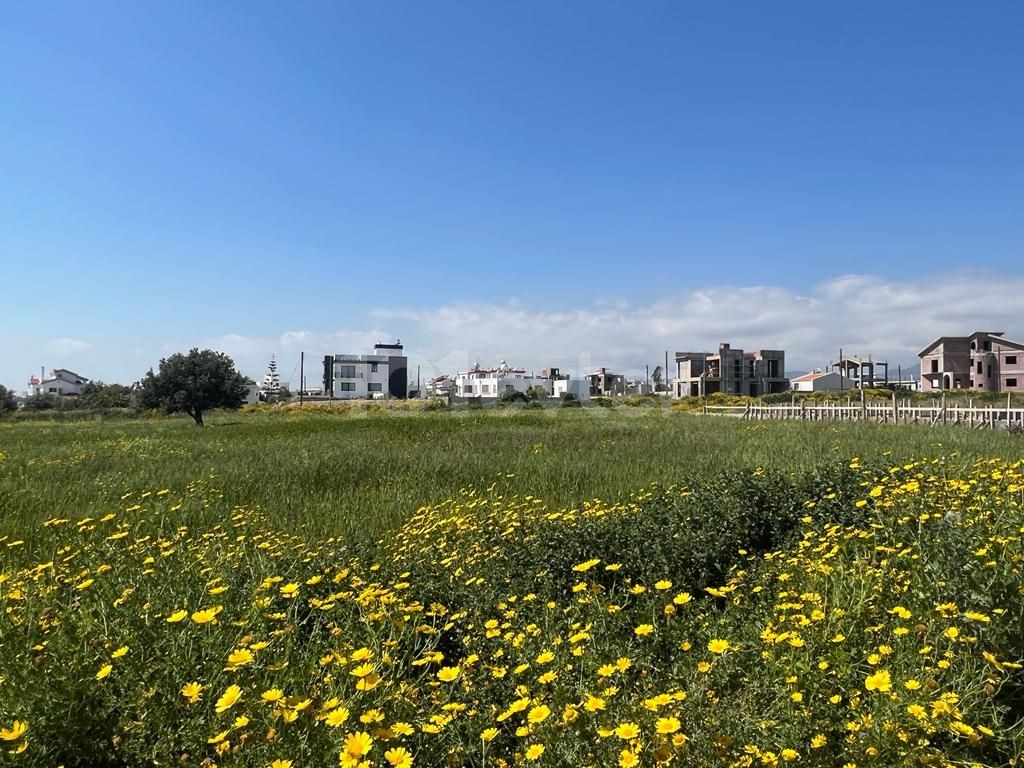 Grundstück mit Meerblick in Iskele Bogaztepe