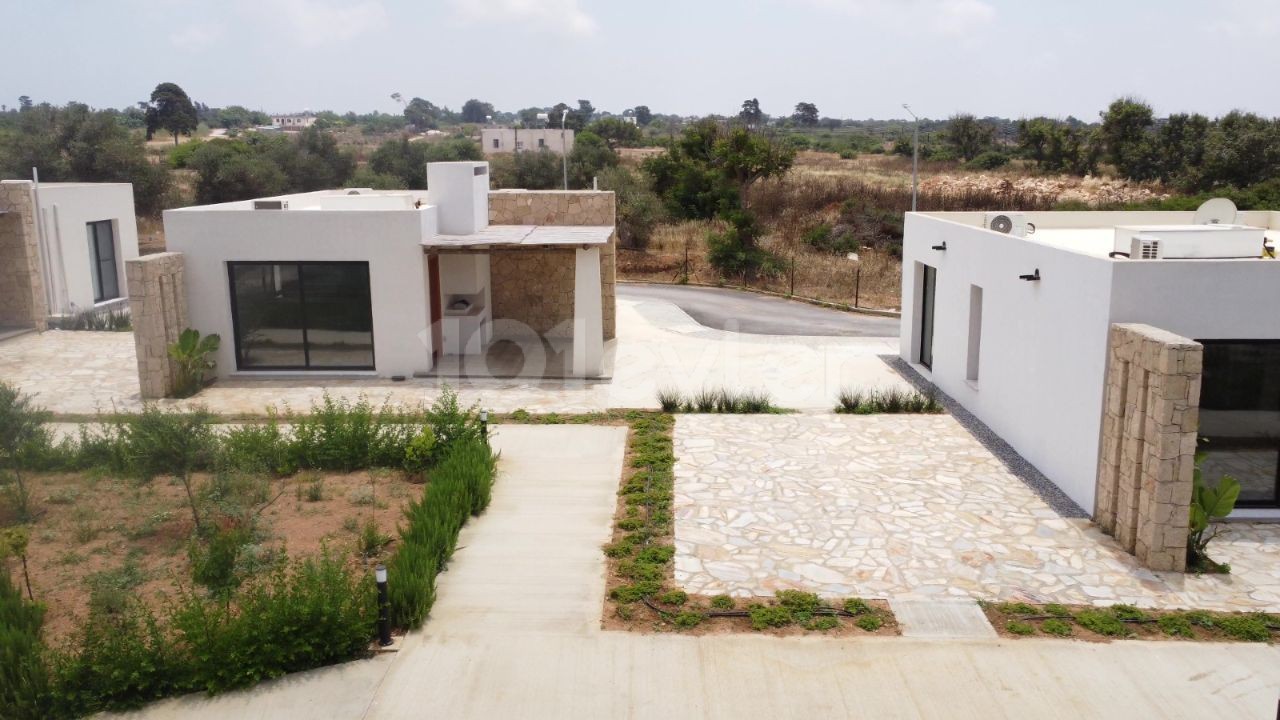 2+1 furnished villa for sale in a perfect site where green and blue meet in Dipkarpaz