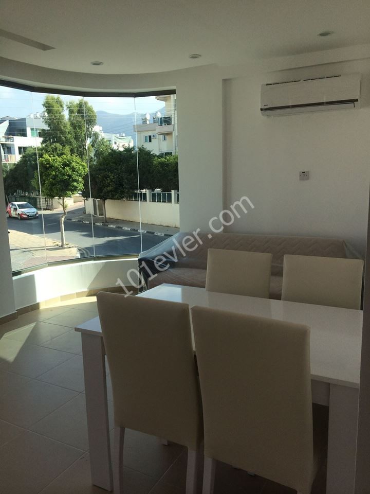 Kyrenia, Fully Furnished Rental 2 + 1 Flat at New Harbor