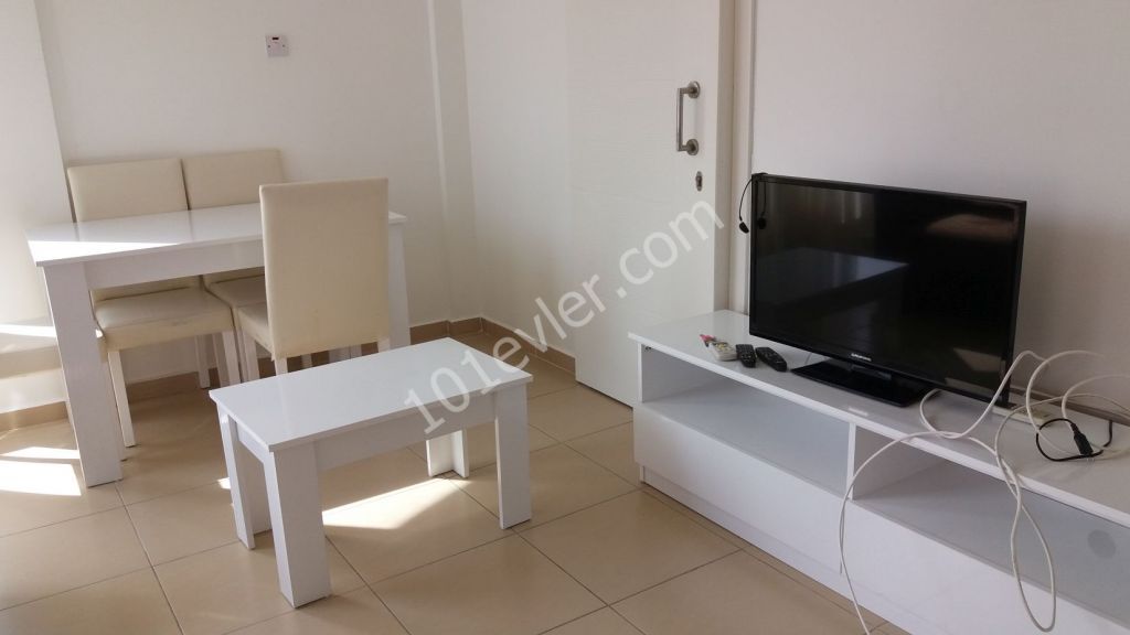 Kyrenia, Fully Furnished Rental 1 + 1 Flat at New Harbor