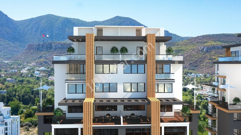 2+1 RESIDENCE APARTMENTS WITH TURKISH TITLE FOR SALE IN KYRENIA CENTRAL CYPRUS ** 