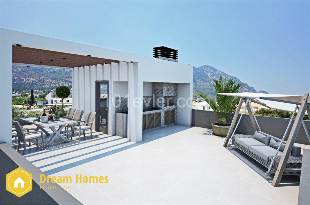 3+1 Villa zum Verkauf in Kyrenia Alsancak ** 