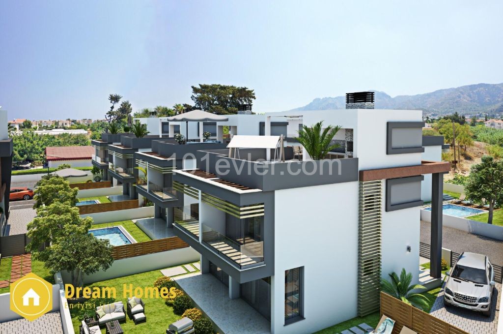 3 + 1 Villas for Sale in Kyrenia Alsancak ** 