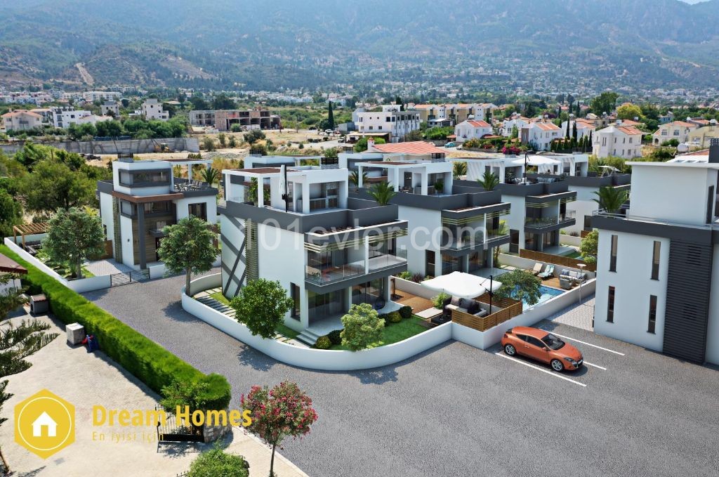 3+1 Villa zum Verkauf in Kyrenia Alsancak ** 