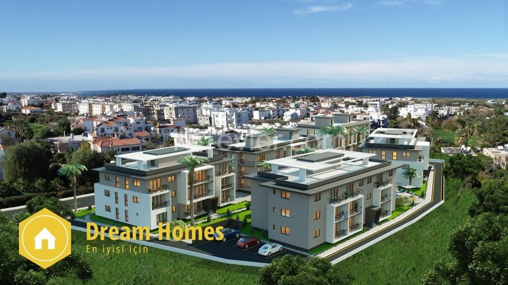 Kıbrıs Girne Alsancak'ta 1+1 Satılık Site İçi Daire