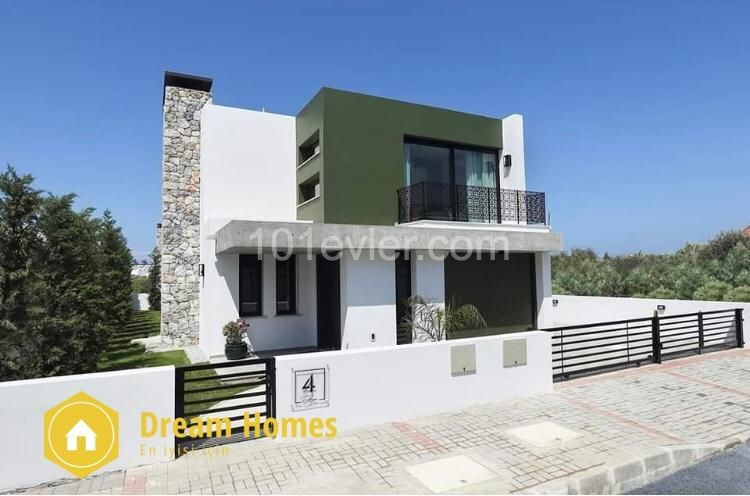 Luxury Villas For Sale With Mountain and Sea Views In Kyrenia Zeytinlik Cyprus