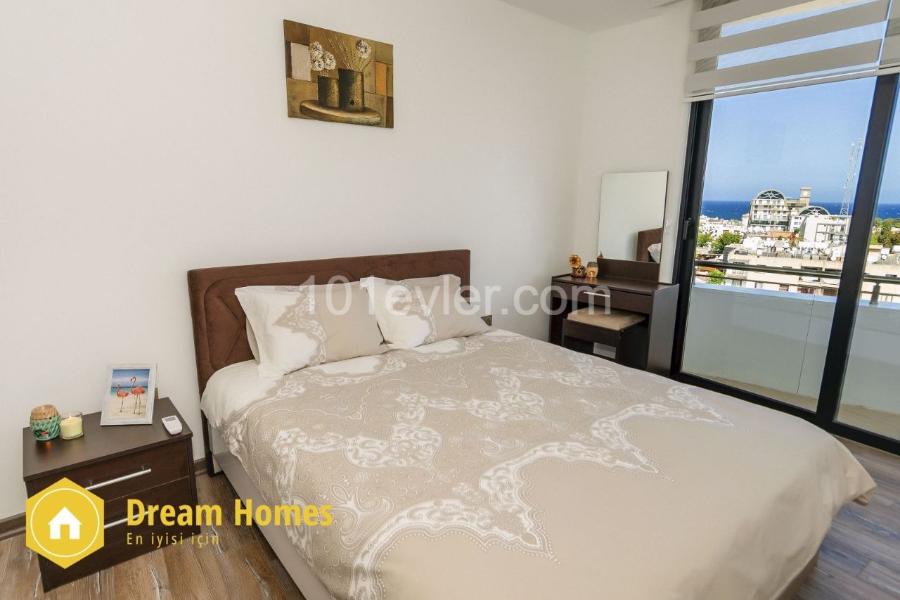 2+1 Apartment for Rent with Magnificent Mountain and Sea Views in Kyrenia Central Cyprus ** 