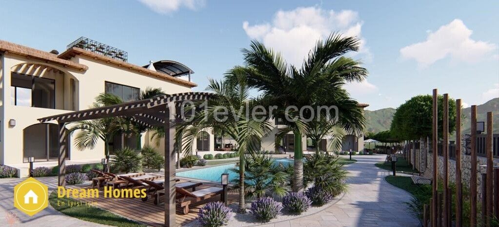 Zypern Kyrenia Alsancak ta (neben Necat British School) 2 + 1 Luxus-Wohnungen zum Verkauf ** 