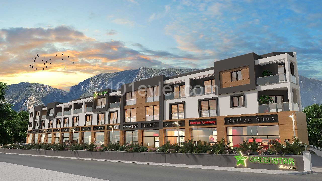 1+1 LUXURIOUS FLATS FOR SALE IN CYPRUS GIRNE ALSANCAK ** 