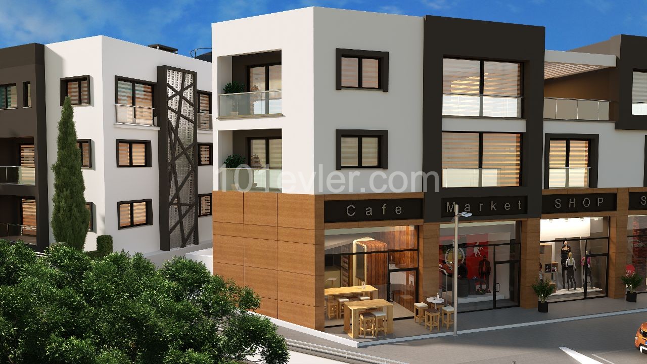 1+1 LUXURIOUS FLATS FOR SALE IN CYPRUS GIRNE ALSANCAK ** 