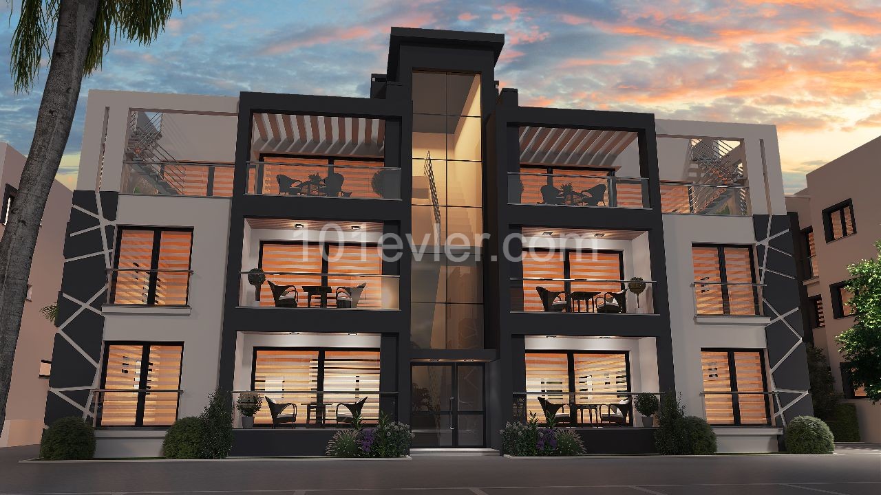 160 m2 3+1 LUXURIOUS FLATS IN CYPRUS GIRNE ALSANCAK ** 