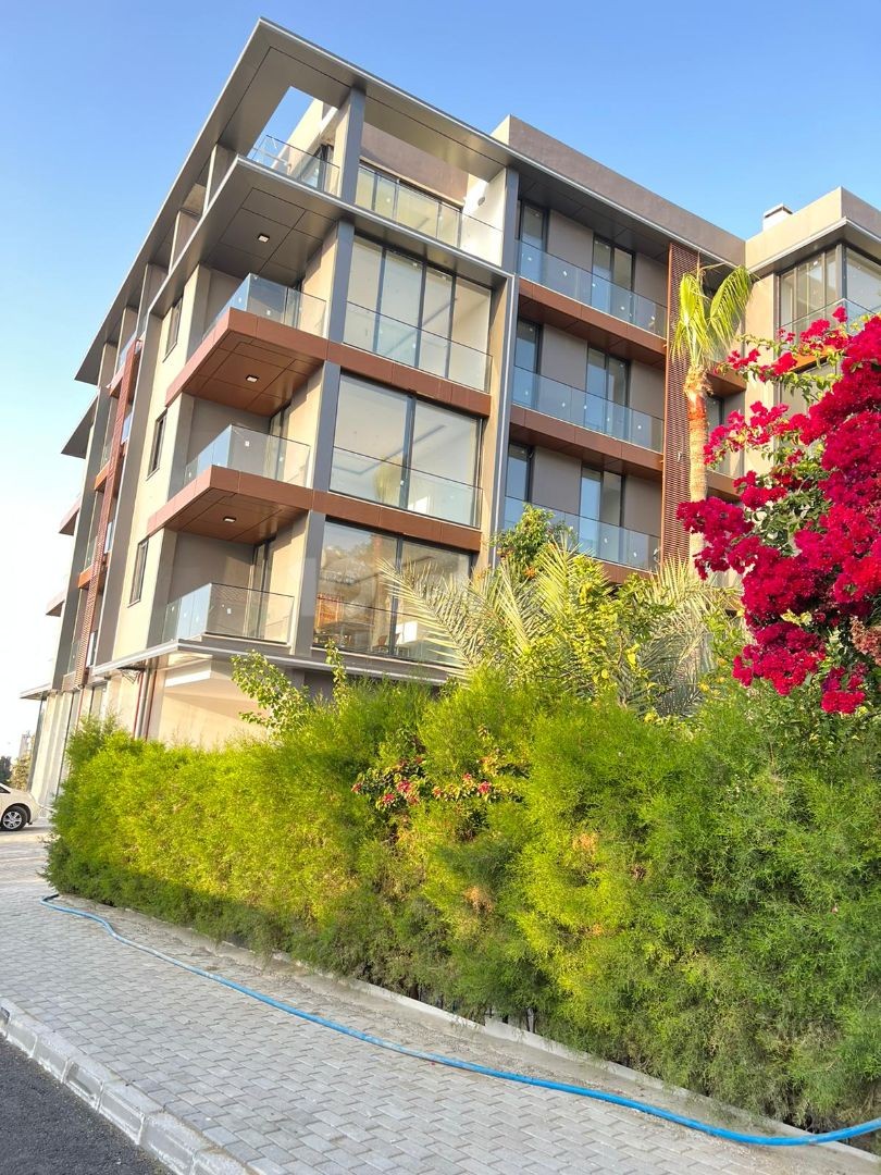 On Bellapais Road, the Pearl of Kyrenia, in a Very Special Position, with Magnificent Mountain and Sea Views, 3+1 En-Suite Residence Flats for Sale with Indoor Parking Lot ** 