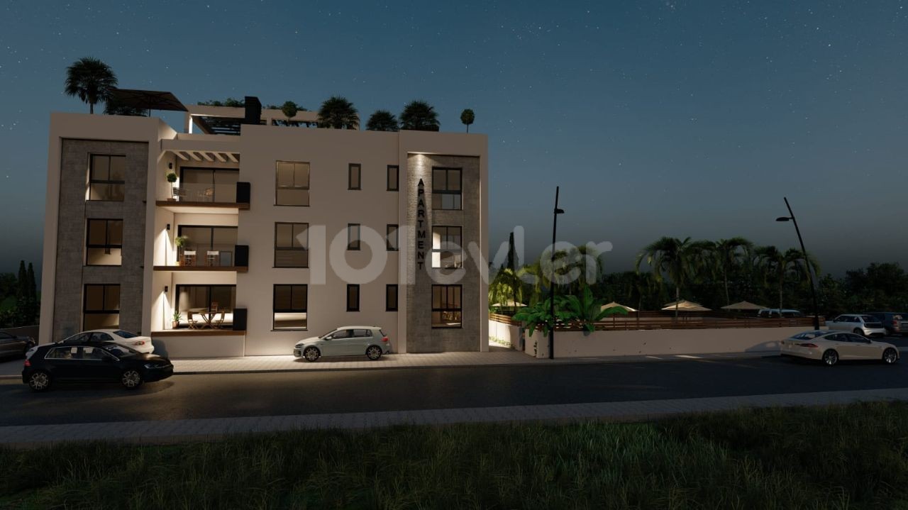 2+1 LUXURY APARTMENTS FOR SALE IN ALSANCAK, KYRENIA, CYPRUS, WITH ON-SITE, EN SUITE BATHROOM, SHARED SWIMMING POOL ** 