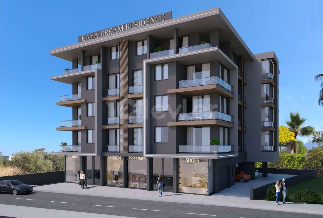 3+1 LUXUS-WOHNUNG ZUM VERKAUF MIT HERRLICHEM BERG-UND MEERBLICK, ÜBERDACHTER PARKPLATZ UND GEWERBEGENEHMIGUNG AUF ZYPERN KYRENIA BELLAPAIS STRAßE ** 