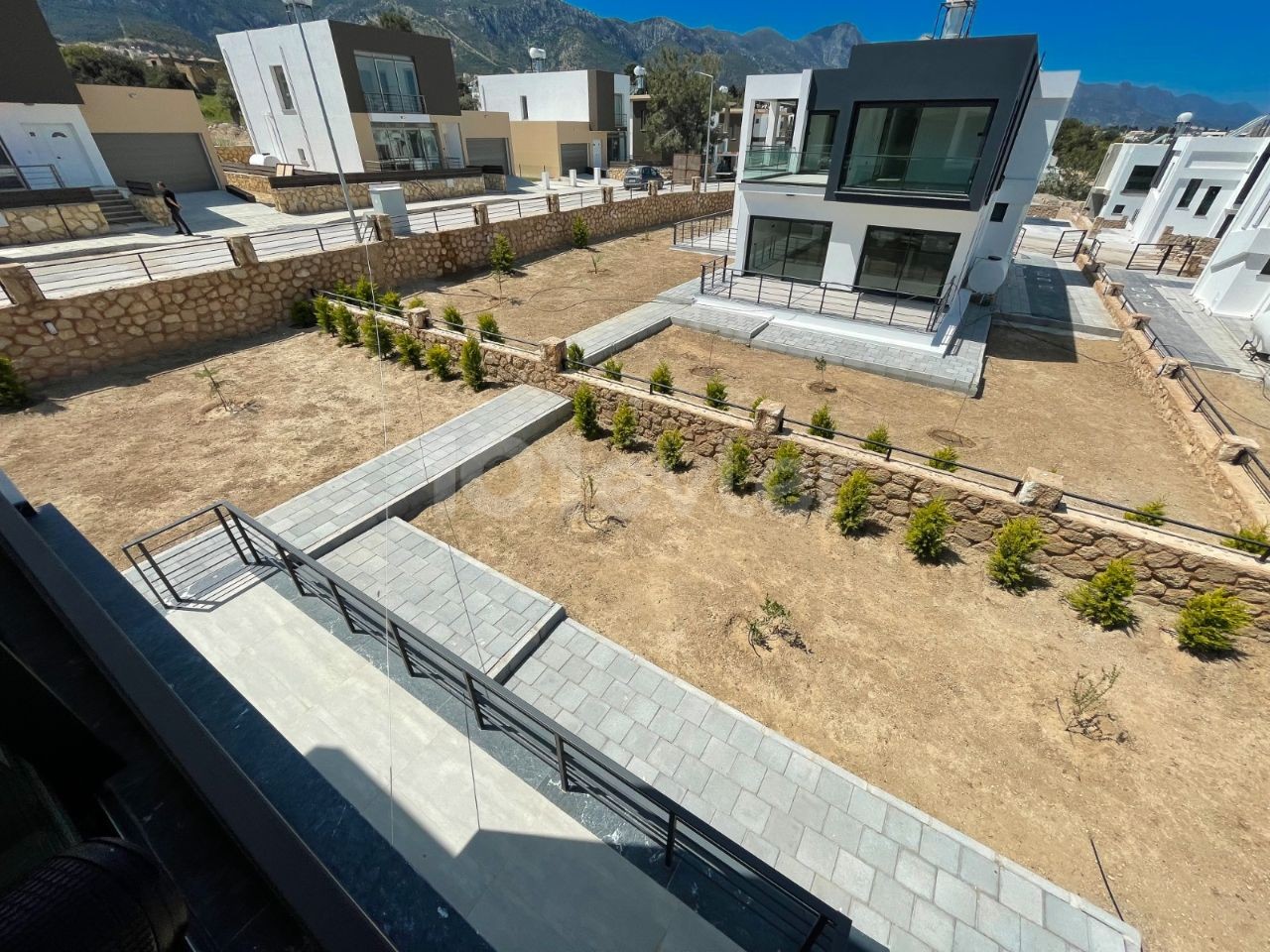 3+1 MOUNTAIN AND SEA VIEW MODERN VILLAS FOR SALE IN CYPRUS GIRNE ÇATALKÖY