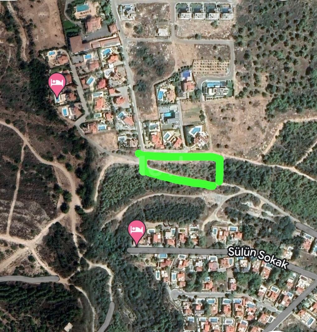 4 ACRES 3 HOUSES OF TURKISH FINANCIAL LAND FOR SALE IN CYPRUS GİRNE BELLEPAİS WITH MAGNIFICENT UNOBSTRUCTED SEA VIEW 4 ACRES 3 HOUSES FOR SALE WITH UNOBSTRUCTED SEA VIEW