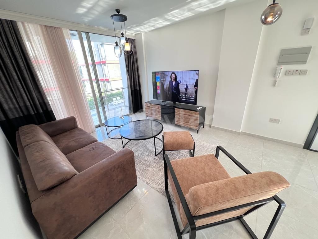 KIBRIS GİRNE ALSANCAK'TA HAVUZLU SİTEDE FULL EŞYALI KİRALIK  2+1 DAİRE