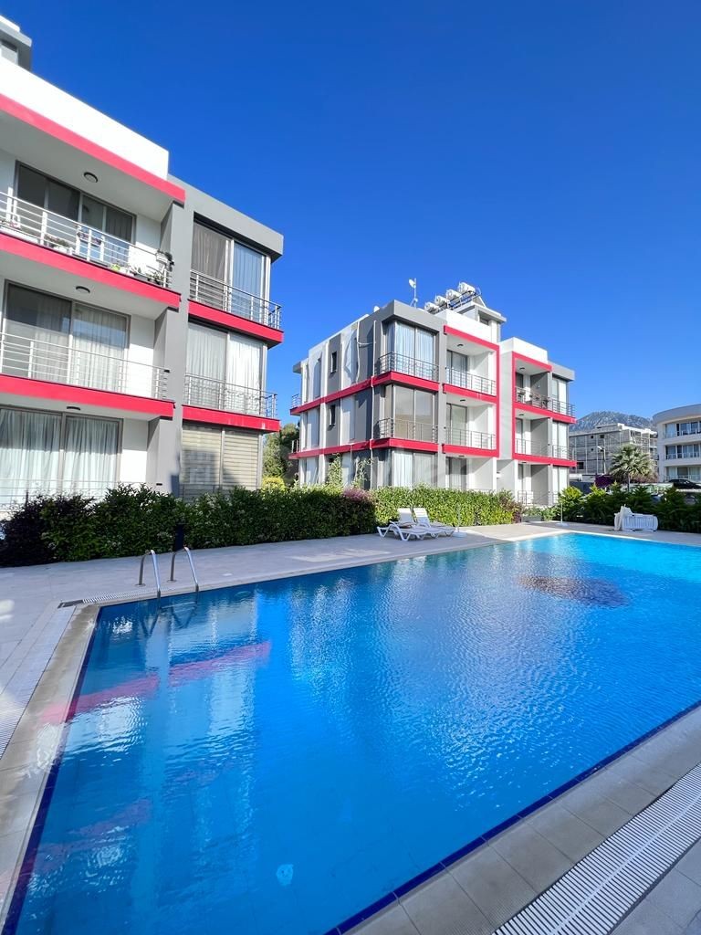 KIBRIS GİRNE ALSANCAK'TA HAVUZLU SİTEDE FULL EŞYALI KİRALIK  2+1 DAİRE