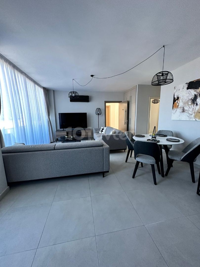 3+1 FLATS FOR SALE IN CYPRUS GIRNE ALSANCAK AREA, WITHIN A SITE WITH A POOL, WITH TERRACE OR GARDEN FLOOR OPTIONS, WITH MOUNTAIN AND SEA VIEWS, OFFERING A TURN KEY 12 MONTHS PAYMENT AFTER 50% PAYMENT.