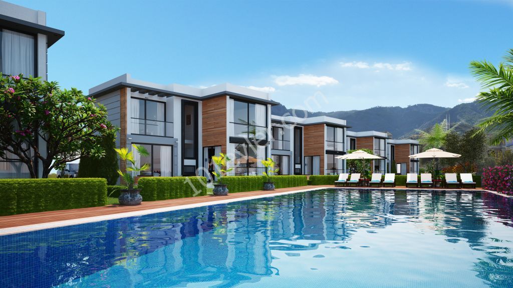 Girne Alsancak'da 3+1 Satılık Villa