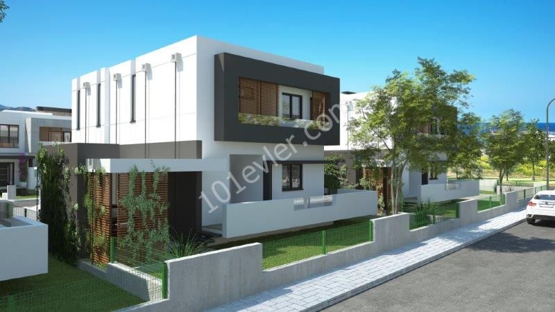 Girne Edremit,de 3+1 Satılık Villa