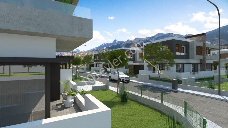 Girne Edremit,de 3+1 Satılık Villa