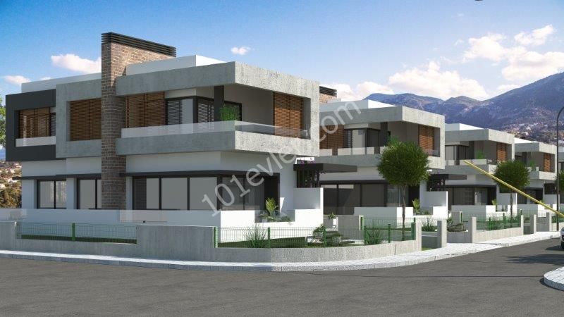 Girne Edremit,de 3+1 Satılık Villa