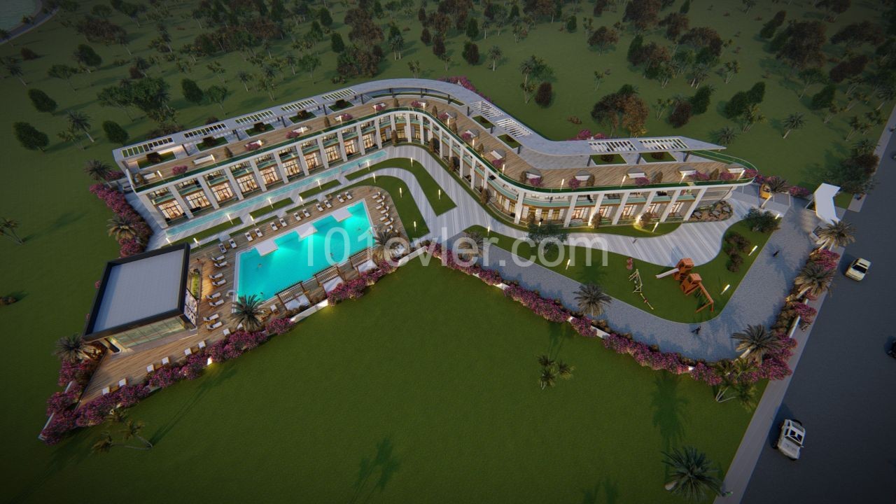 1+1 Apartments for Sale in Lapta ** 