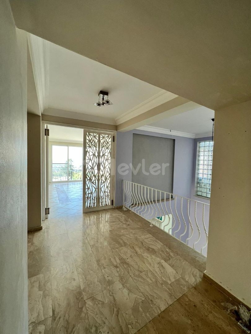 900m2 plot excellent view eziç arkasi 5 +Dec villa ** 