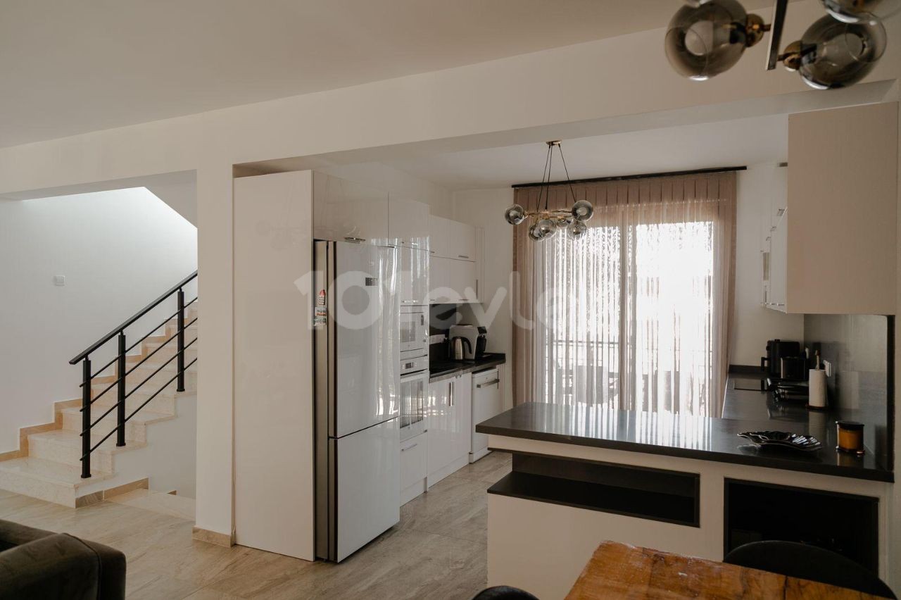 havzlu 3+1 villa ful eşyalı 