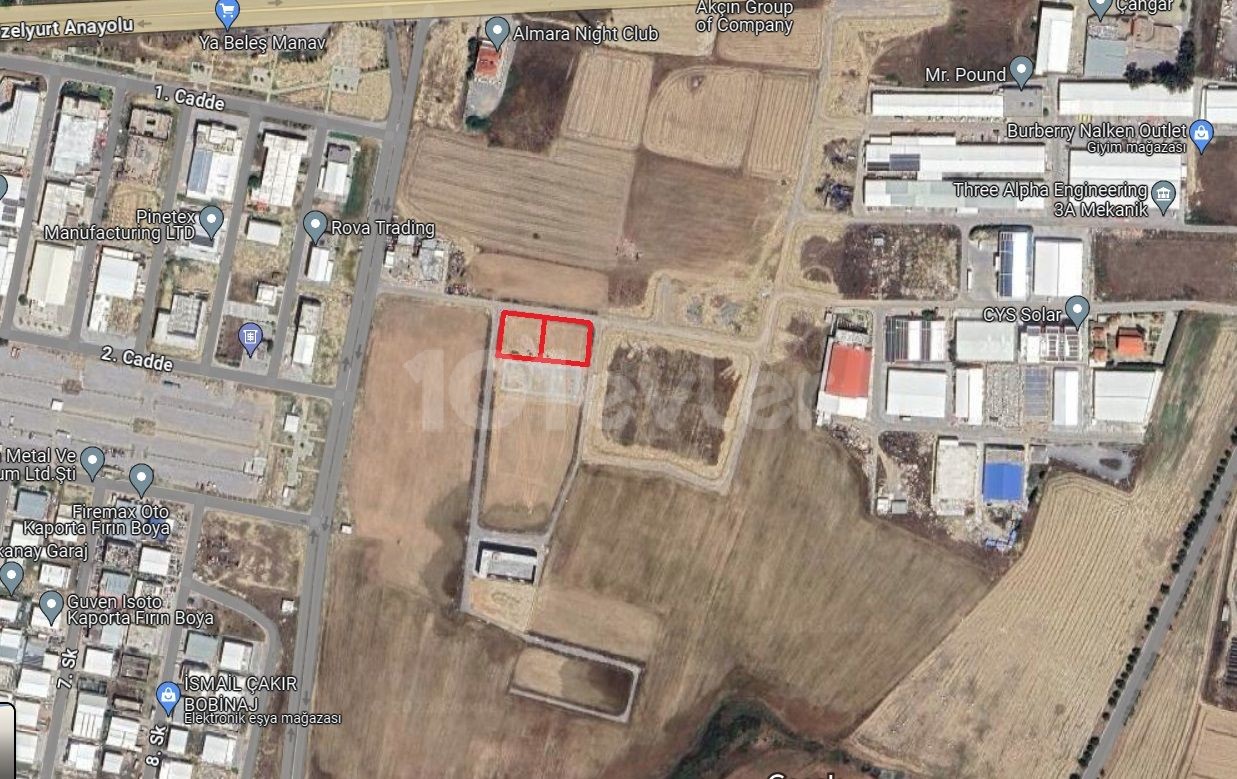 Turkish Koçanlı Industrial land in Alayköy Industrial Zone