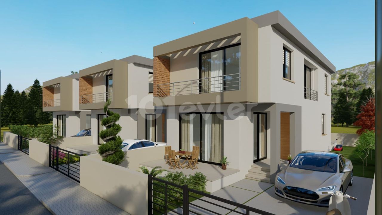 3+1 villa for sale in Hamitkoy area ** 