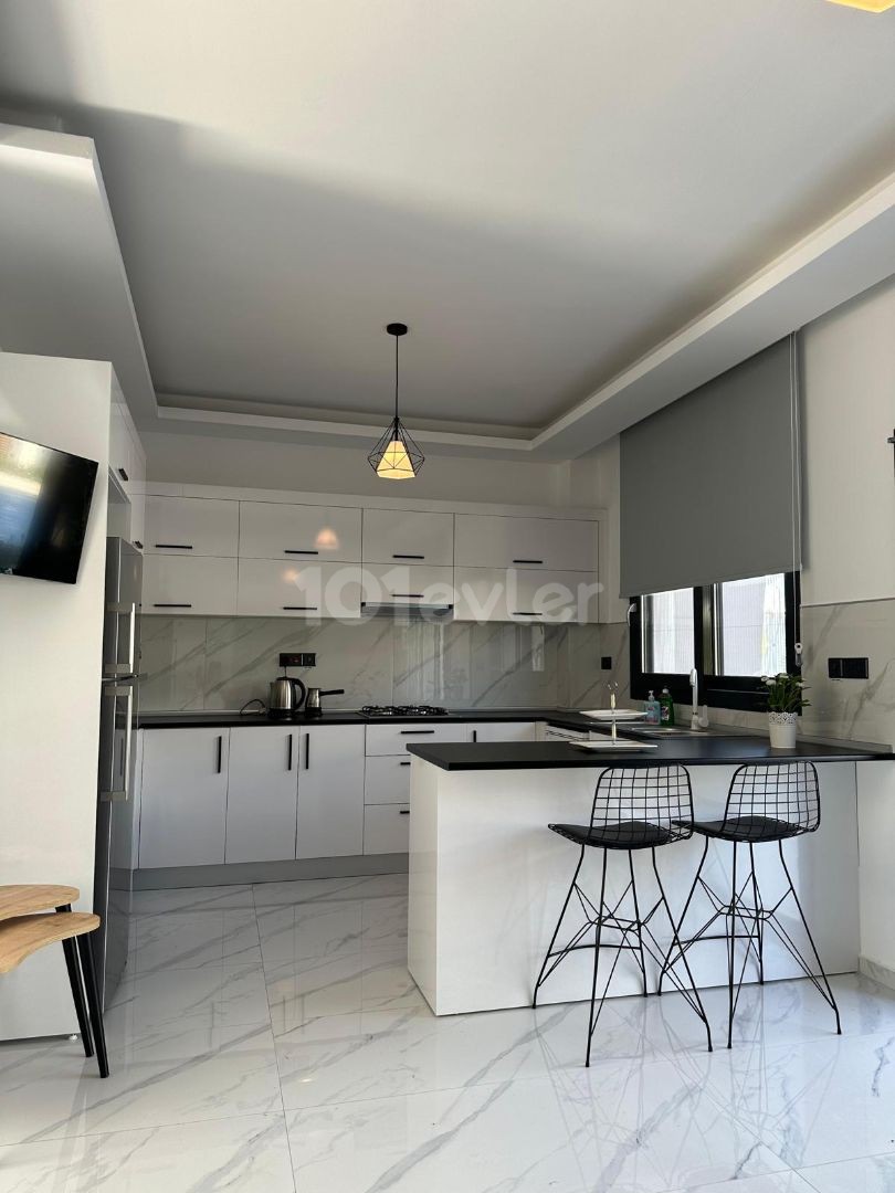 1+1 Flat for Daily Rent in Alsancak