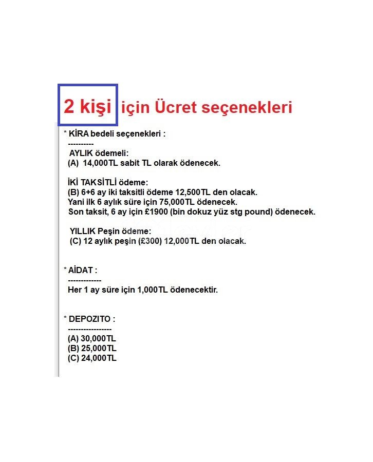 Dereboyu und die Bushaltestellen 2+1 - Ortaköy sind zu Fuß erreichbar