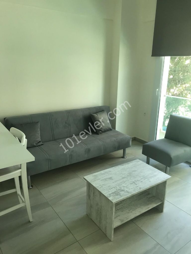 ZERO 2 +1 APARTMENT WITH FULL FURNITURE IN THE VICINITY OF KARAKUM LEMAR IN KYRENIA FOR 2300 TL ** 