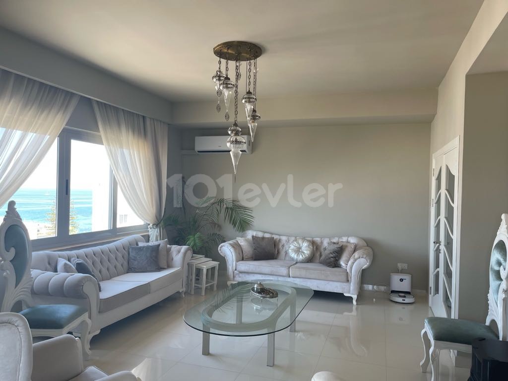 3+1 FOR SALE WITH SEA VIEW IN KYRENIA CENTRAL ** 