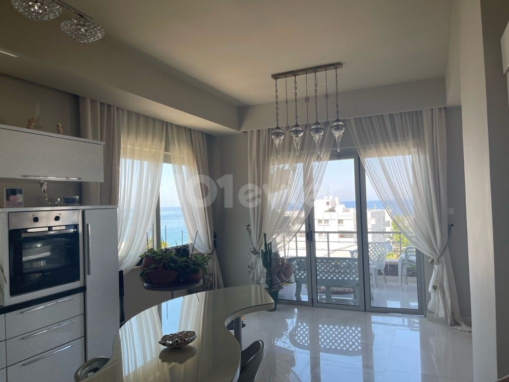 3+1 FOR SALE WITH SEA VIEW IN KYRENIA CENTRAL ** 