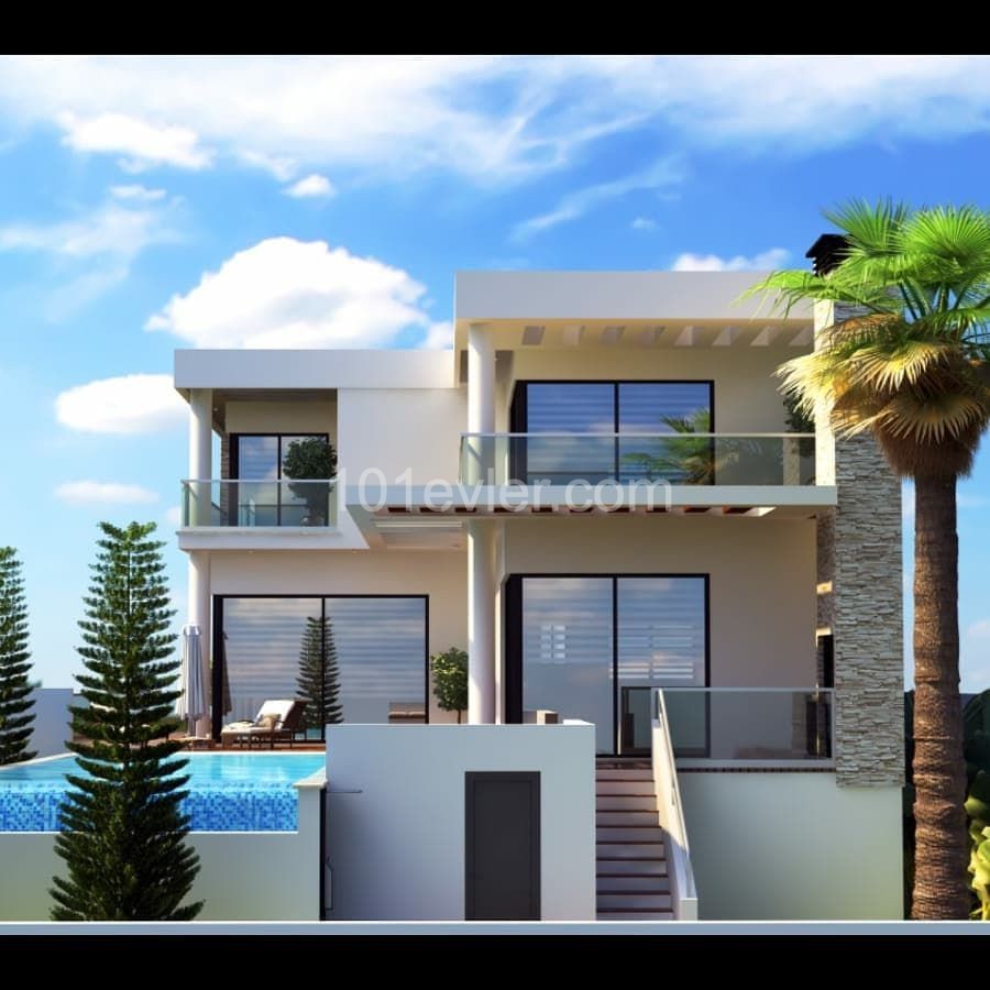 4+1 ULTRA LUXURY VILLAS IN KYRENIA (WITH MOUNTAIN AND SEA VIEWS) ** 