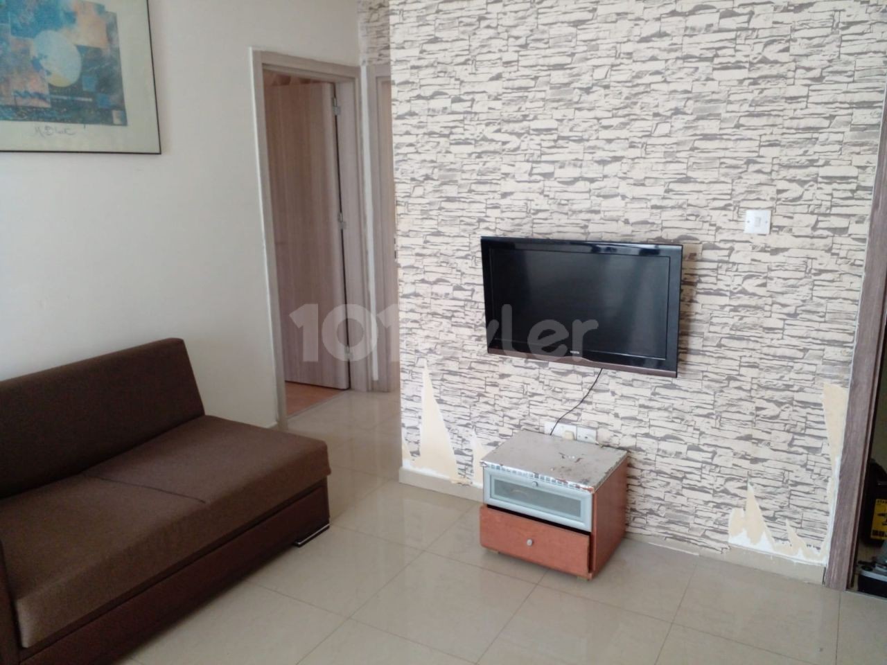 2 +1 FULLY FURNISHED RENTAL APARTMENT IN MITREELI WITH AN ADVANCE PAYMENT OF 4 MONTHS FOR 250 POUNDS STERLING ** 