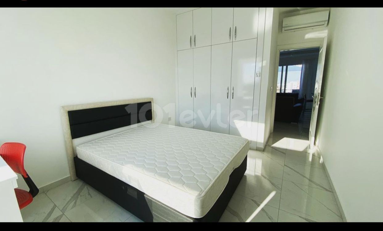 2 + 1 PENTHOUSE FULLY FURNISHED LUXURY RENTAL APARTMENT IN DEREBOYU WITH AN ANNUAL DEPOSIT OF 550 POUNDS STERLING ** 