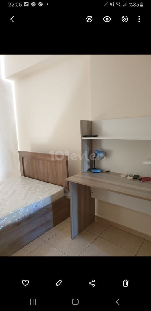 2 + 1 FULLY FURNISHED RENTAL APARTMENT WITH ANNUAL ADVANCE PAYMENT OF 5500 TL IN KAYMAKLI (GARDEN) (AVAILABLE ON October 14) ** 